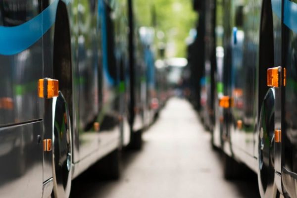 Hydrogen powered buses