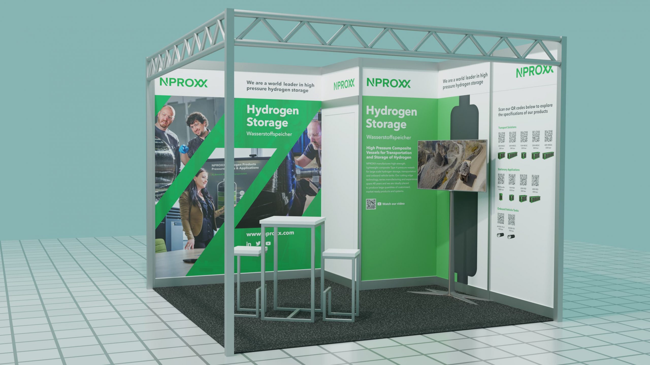 NPROXX booth stand design